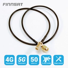 Finnsat SMA-naaras/SMA-uros kaapeli 50ohm 50cm