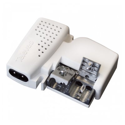 Televes Mastovahvistimen verkkolaite PICOKOM, 5-2400MHz, 12V 220mA, 1-l&auml;ht&ouml;, Easy-F liit&auml;nn&auml;t