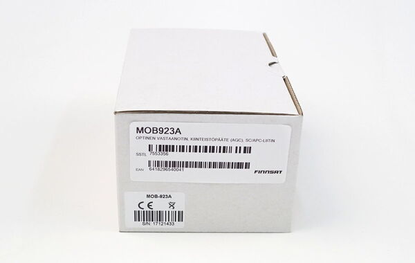 Telmor Optinen vastaanotin,kiinteist&ouml;p&auml;&auml;te, automaattinen vahvistuksen s&auml;&auml;t&ouml; AGC, SC/APC-liitin